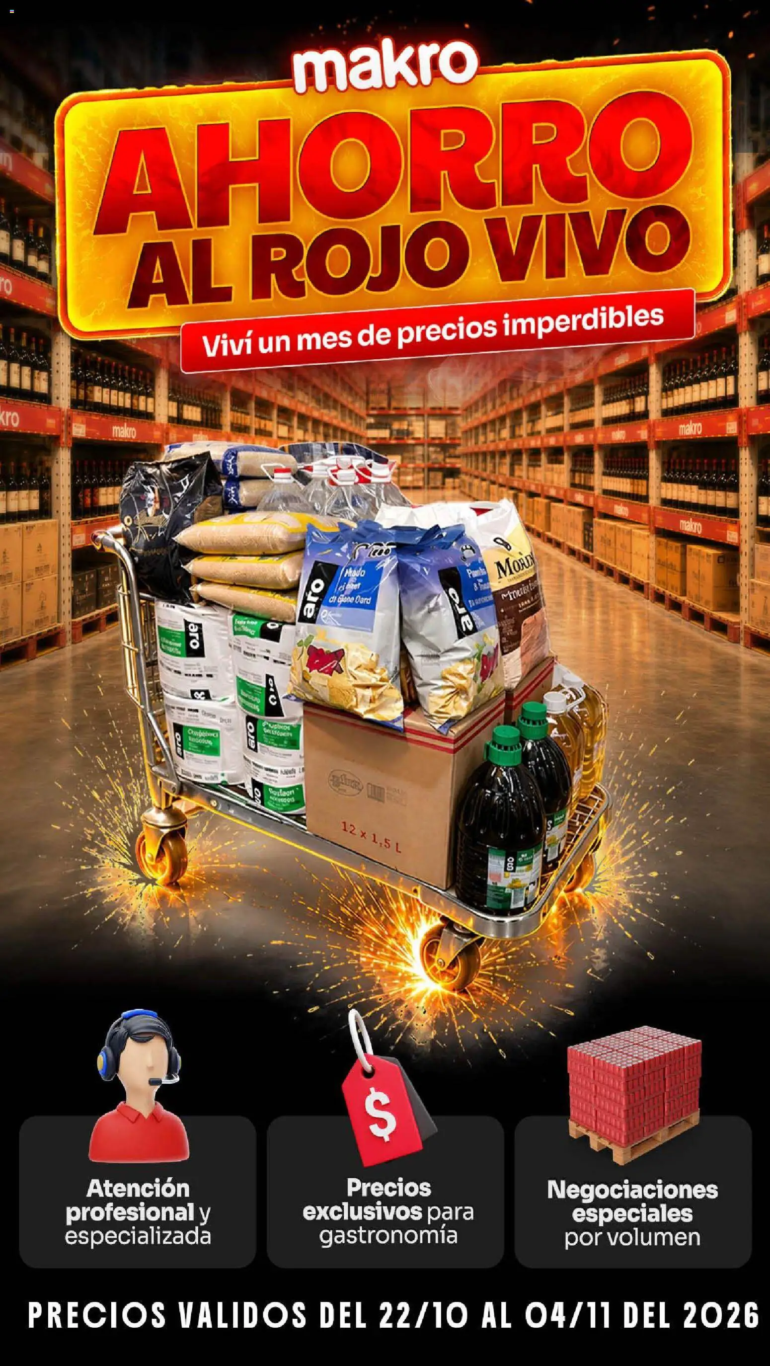 Makro - Ofertas Gastronómicas │ válido desde el 22/10/2026 | Página: 1