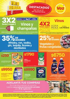 Vista previa Vea - Fin de semana Patagonia válido desde el 25/09/2026
