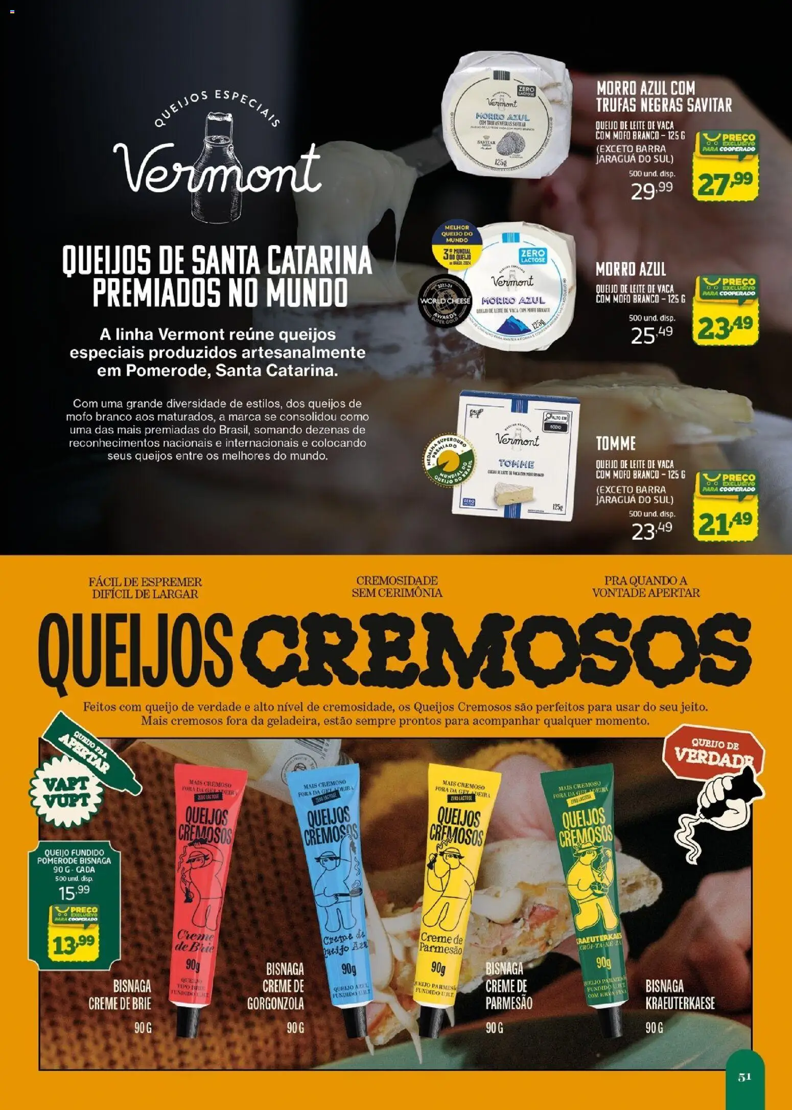 Cooper Folheto - válido de 27.05.2026 | Página: 51 | Produtos: Remo, Leite, Queijo, Parmesão