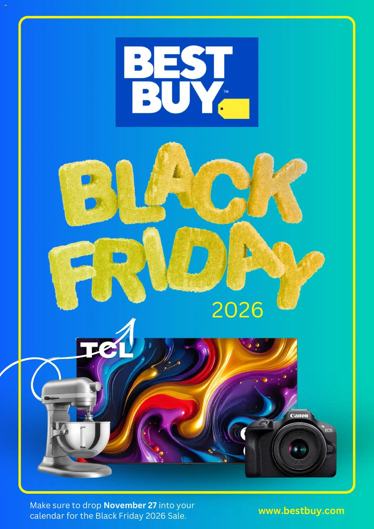 Best Buy Black Friday Teaser - valid from 11/27/2026 | Page: 1