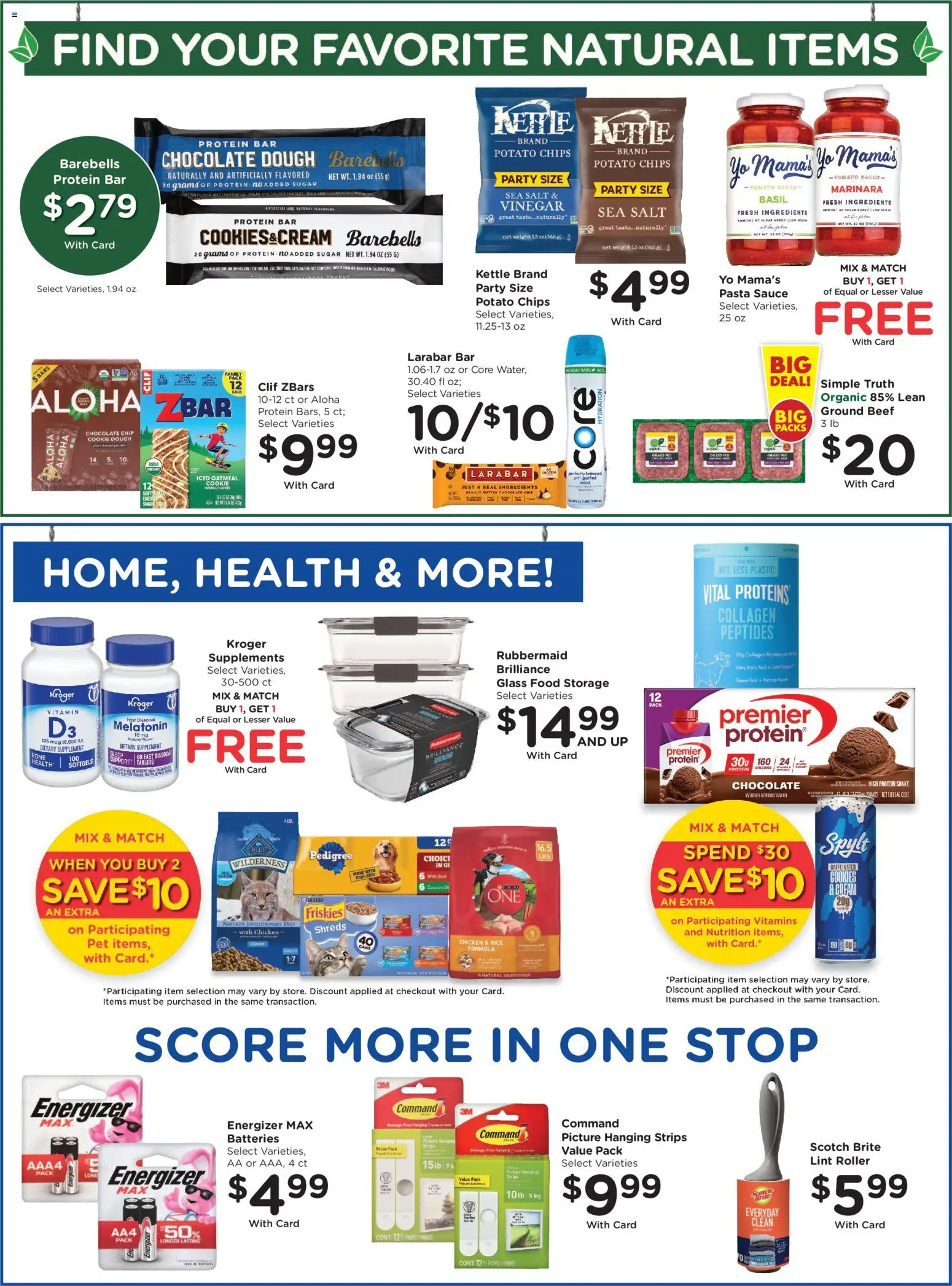Kroger Weekly Ad - valid from 07/22/2026 | Page: 10 | Products: Vitamin, Vinegar, Chocolate, Rice