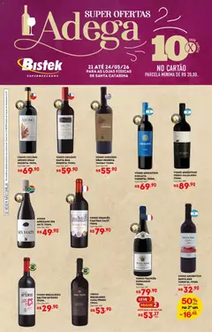 Bistek Supermercados ofertas Adega - Pré-Visualização do folheto da loja Bistek Supermercados, válido de 21.05.2026