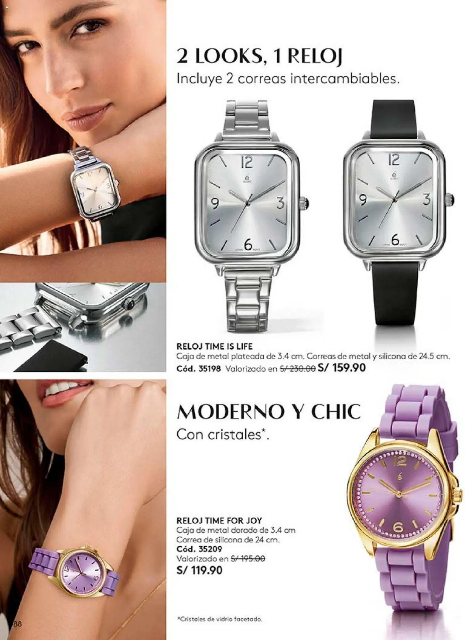 Catálogo Ésika válido desde 04/04/2026 | Página: 100 | Productos: Caja, Reloj
