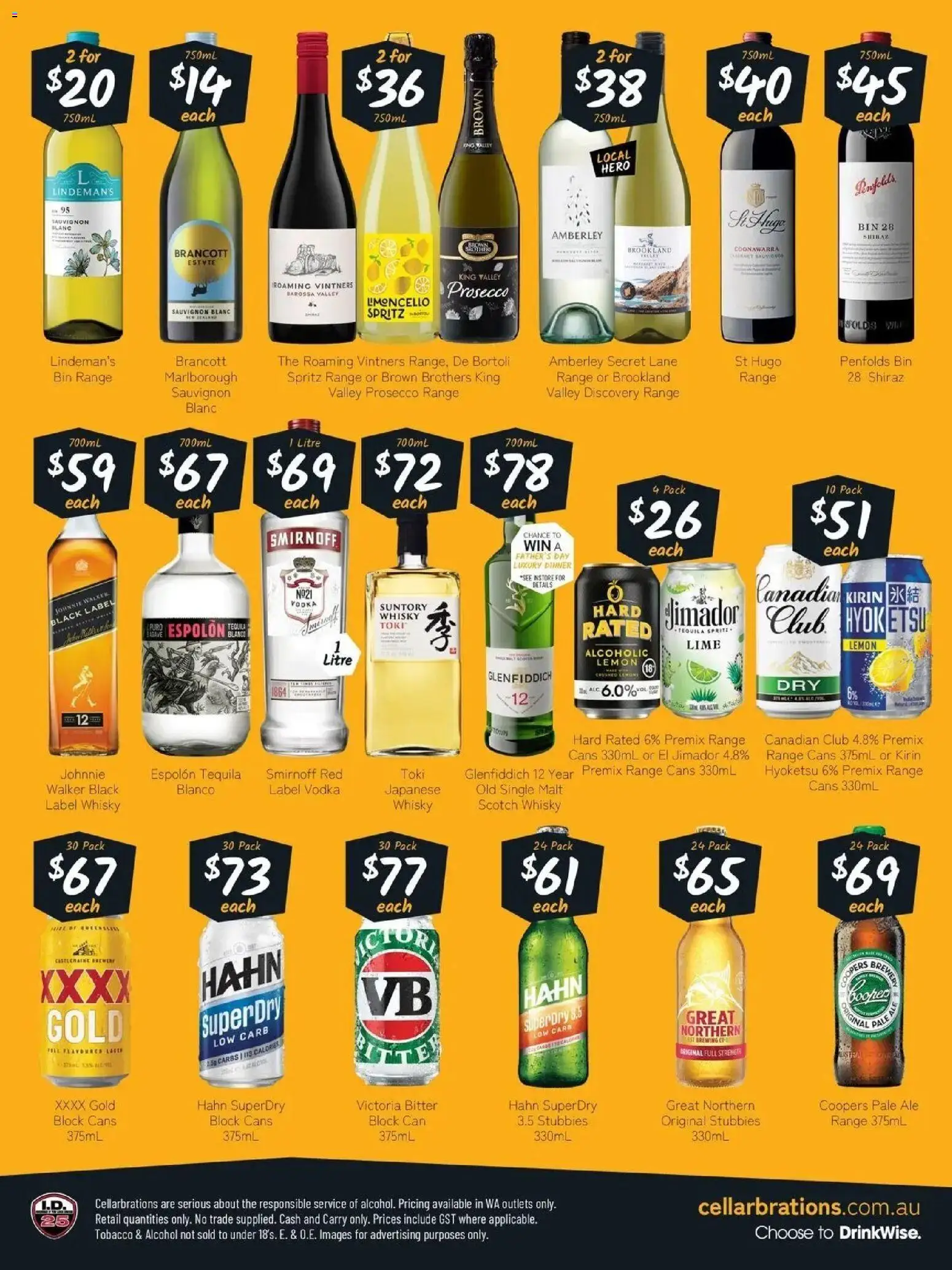 Cellarbrations catalogue - valid from 24/08/2026 | Page: 2 | Products: Alcohol, Tequila, Lemon, Lime