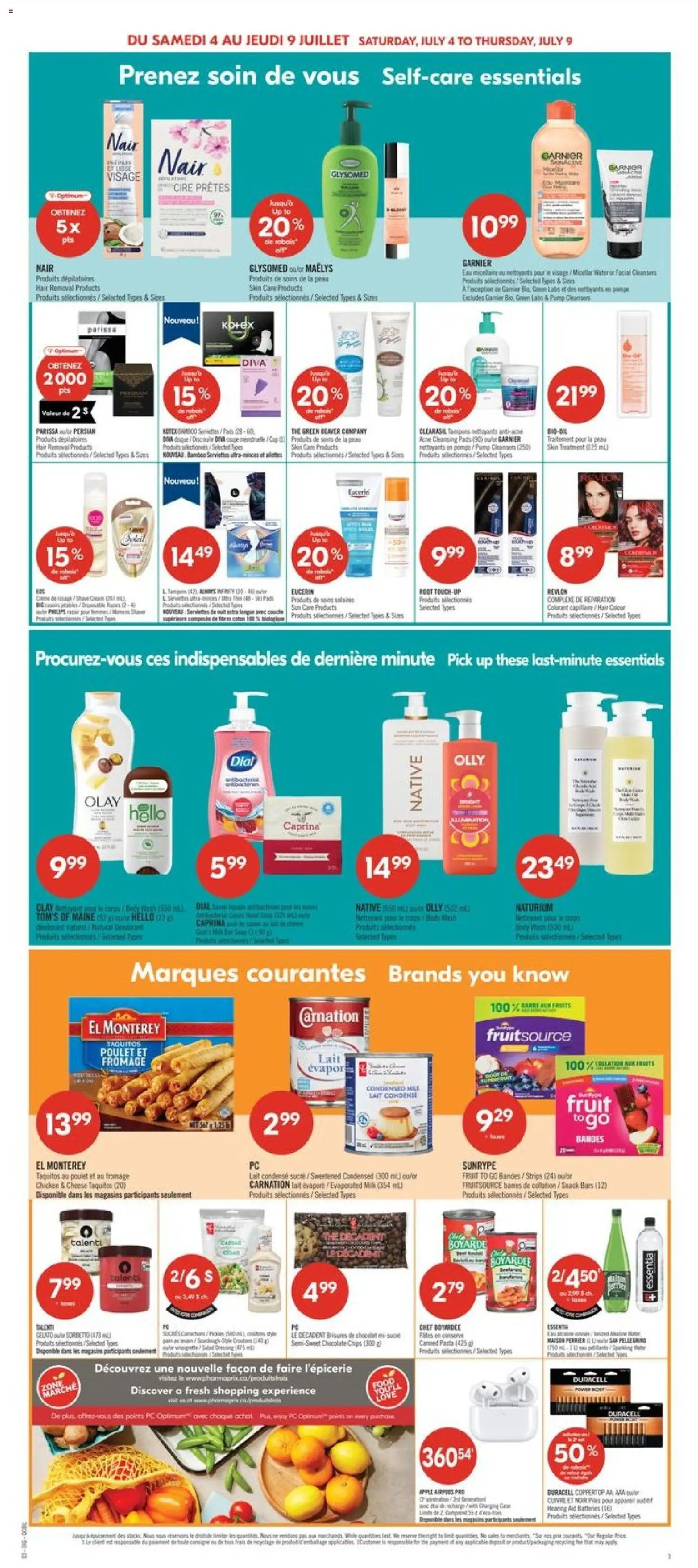 Pharmaprix flyer valid from Jul 3, 2026 | Page: 15