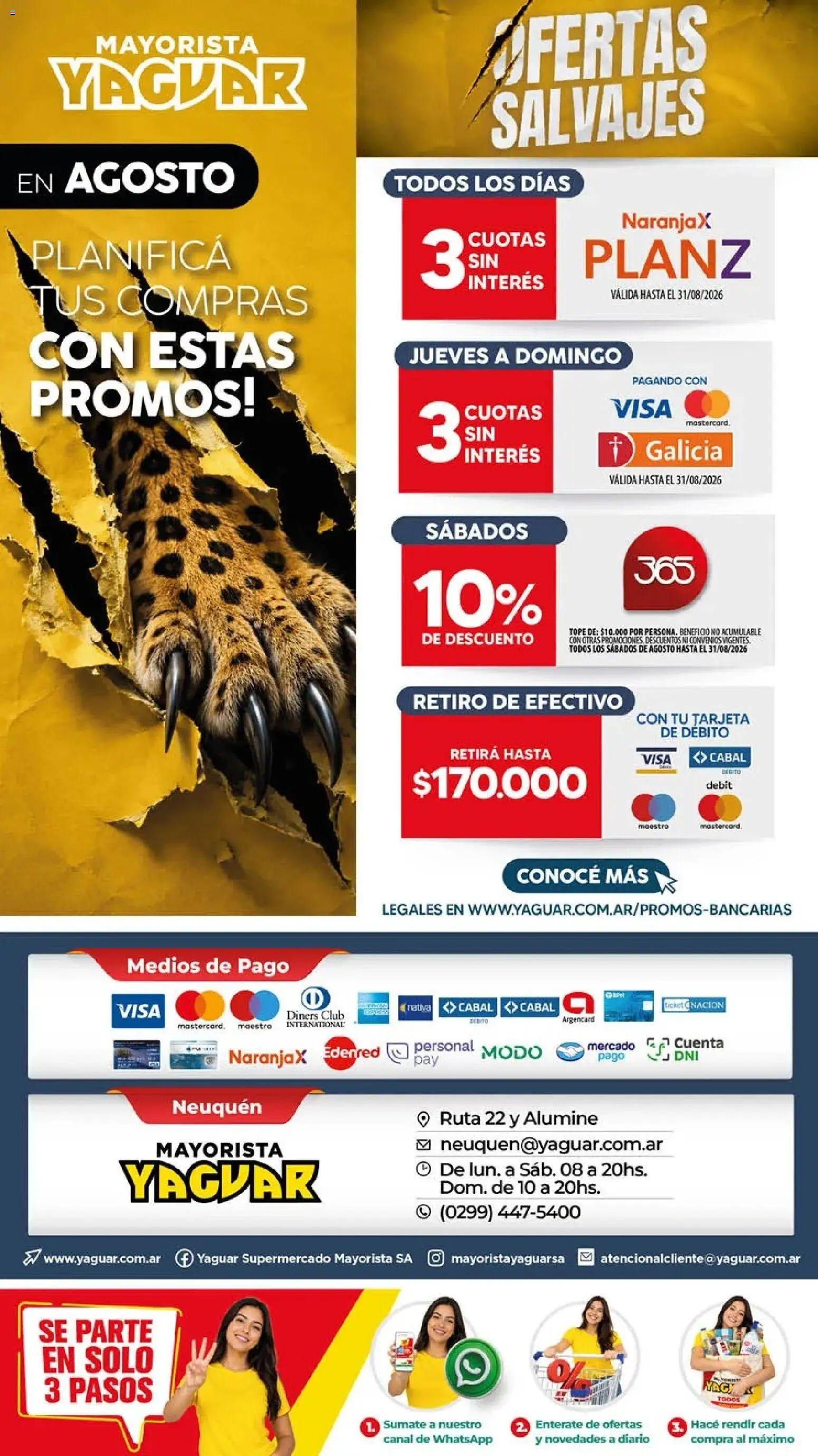 Yaguar - Oferta Semanal Neuquen │ válido desde el 03/08/2026 | Página: 21