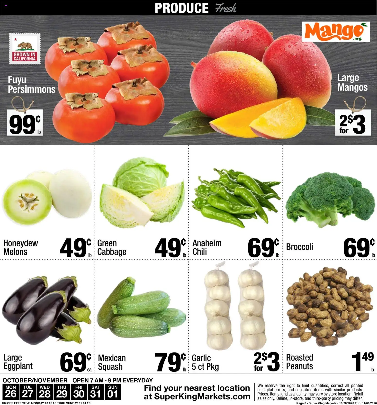 Super King Weekly Ad - valid from 10/26/2026 | Page: 8