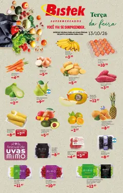 Bistek Supermercados ofertas Hortifruti - Pré-Visualização do folheto da loja Bistek Supermercados, válido de 13/10/2026