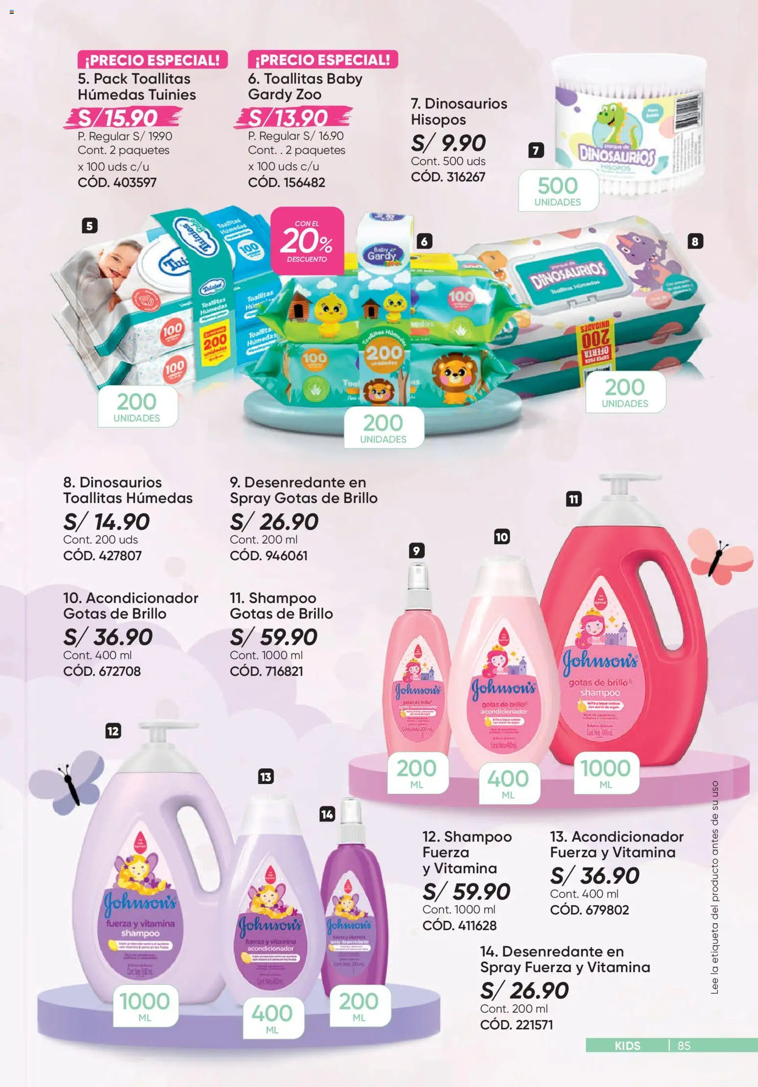 Catálogo Azzorti válido desde 18.05.2026 | Página: 85 | Productos: Shampoo, Acondicionador