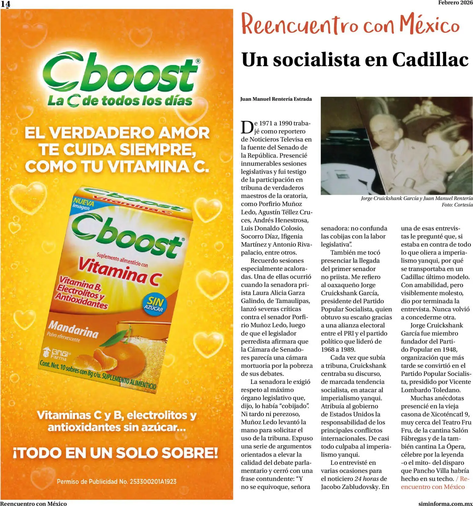 Nuevas ofertas de Farmacias Similares válidas en toda la República Mexicana desde el 01.02.2026. ¡Encuentra las mejores ofertas en Farmacias Similares catálogo! | Página: 14 | Productos: Azúcar, Res, Té, Polvo