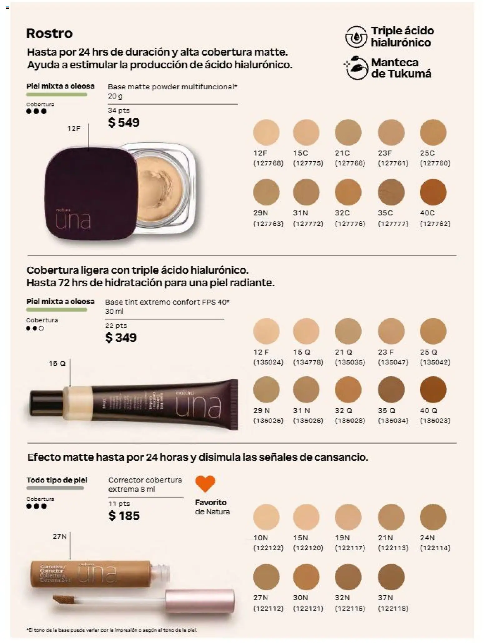 Nuevas ofertas de Natura válidas en toda la República Mexicana desde el 11/09/2026. ¡Encuentra las mejores ofertas en Natura campaña 14 2026! | Página: 57 | Productos: Corrector