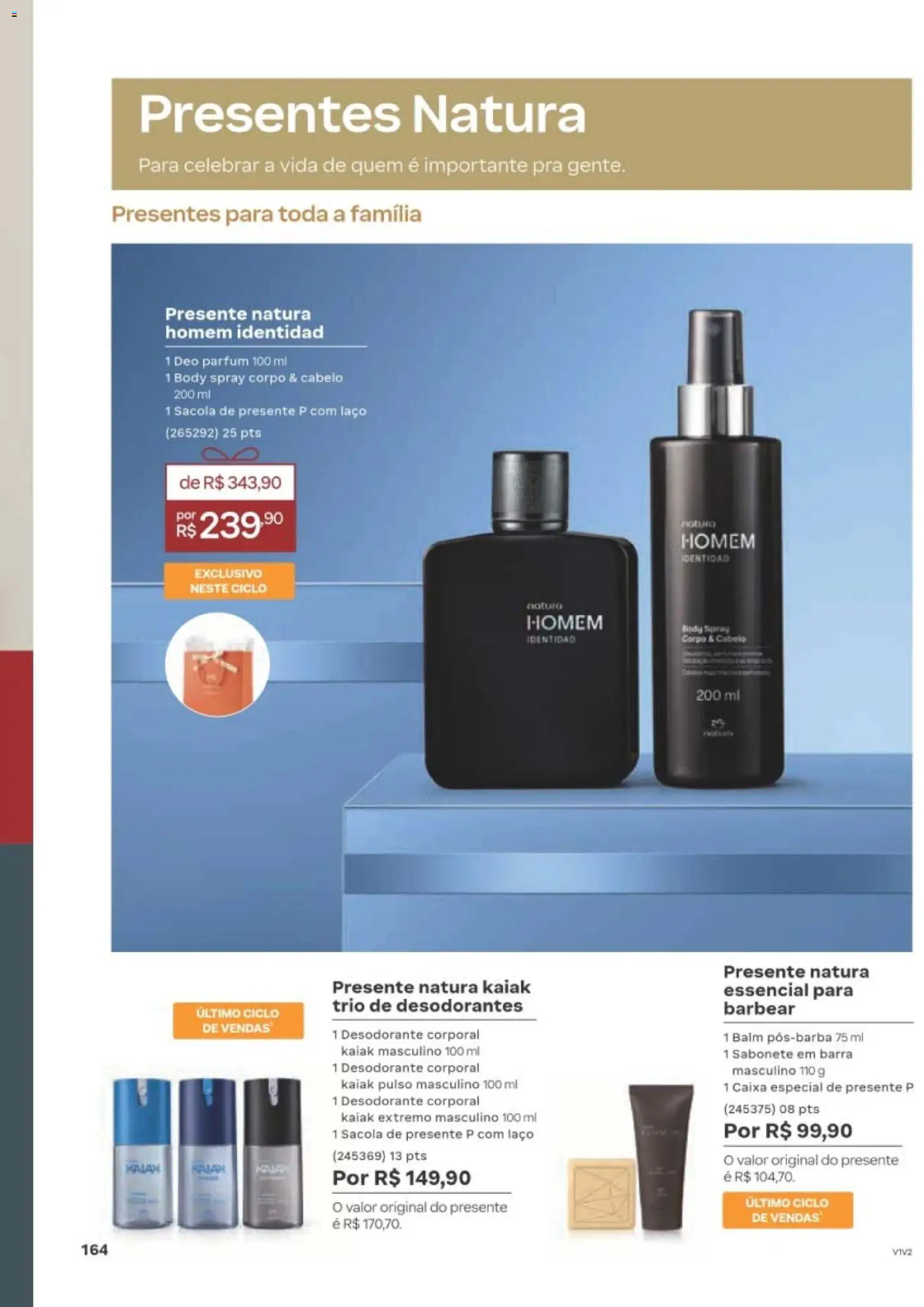 Natura Folheto - válido de 10/08/2026 | Página: 171 | Produtos: Desodorante, Sabonete, Sacola, Body