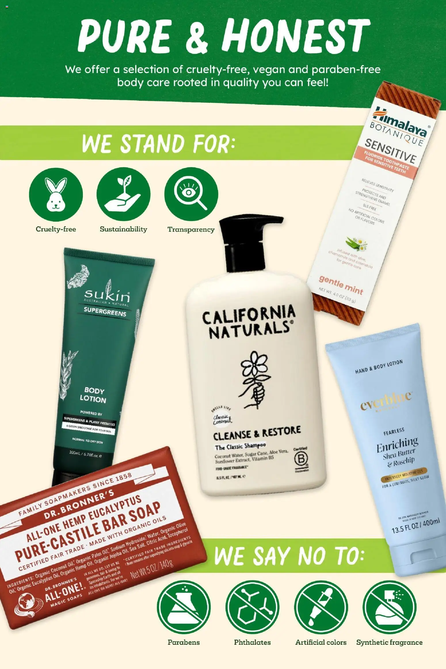 Sprouts Monthly Ad - valid from 09/23/2026 | Page: 33 | Products: Toothpaste, Bar Soap, Sugar, Smoothie