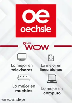 Vista previa de folleto Oechsle Cyber Wow de la Oechsle válido desde 13/07/2026