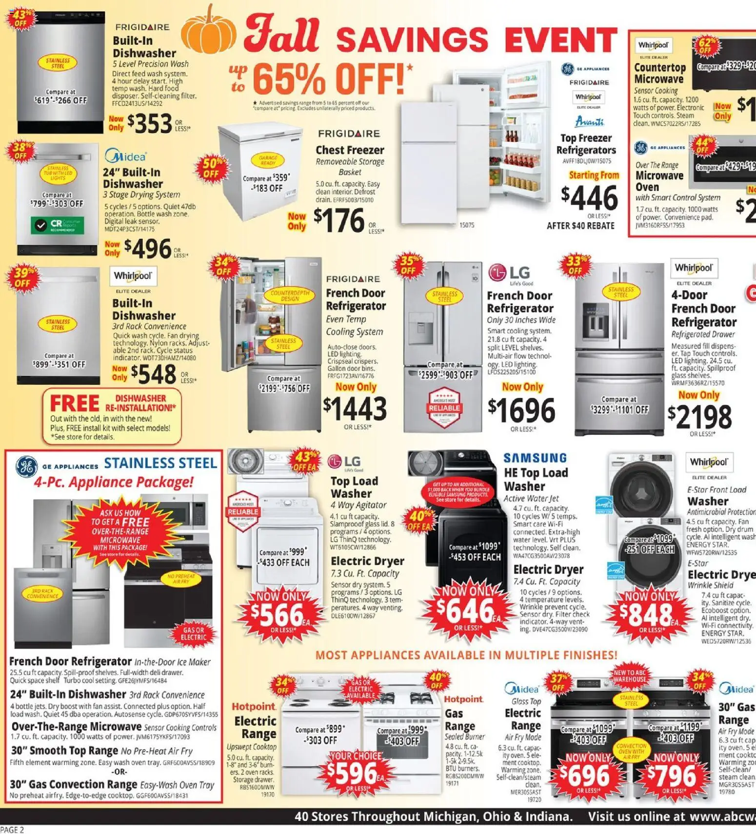 ABC Warehouse Weekly Ad - valid from 09/20/2026 | Page: 2
