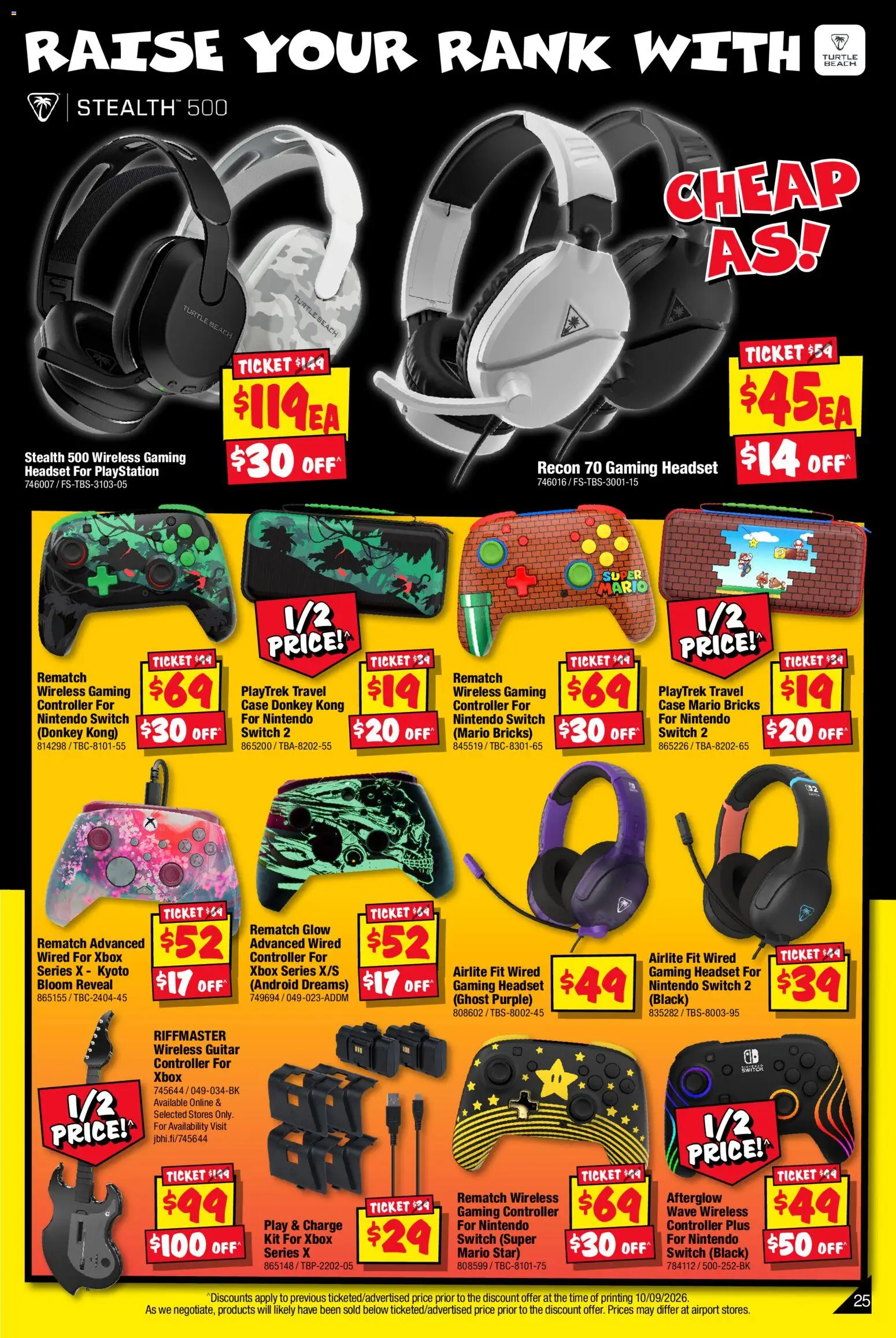 JB Hi-Fi catalogue - valid from 24/09/2026 | Page: 25 | Products: Controller, Headset, Playstation, Xbox