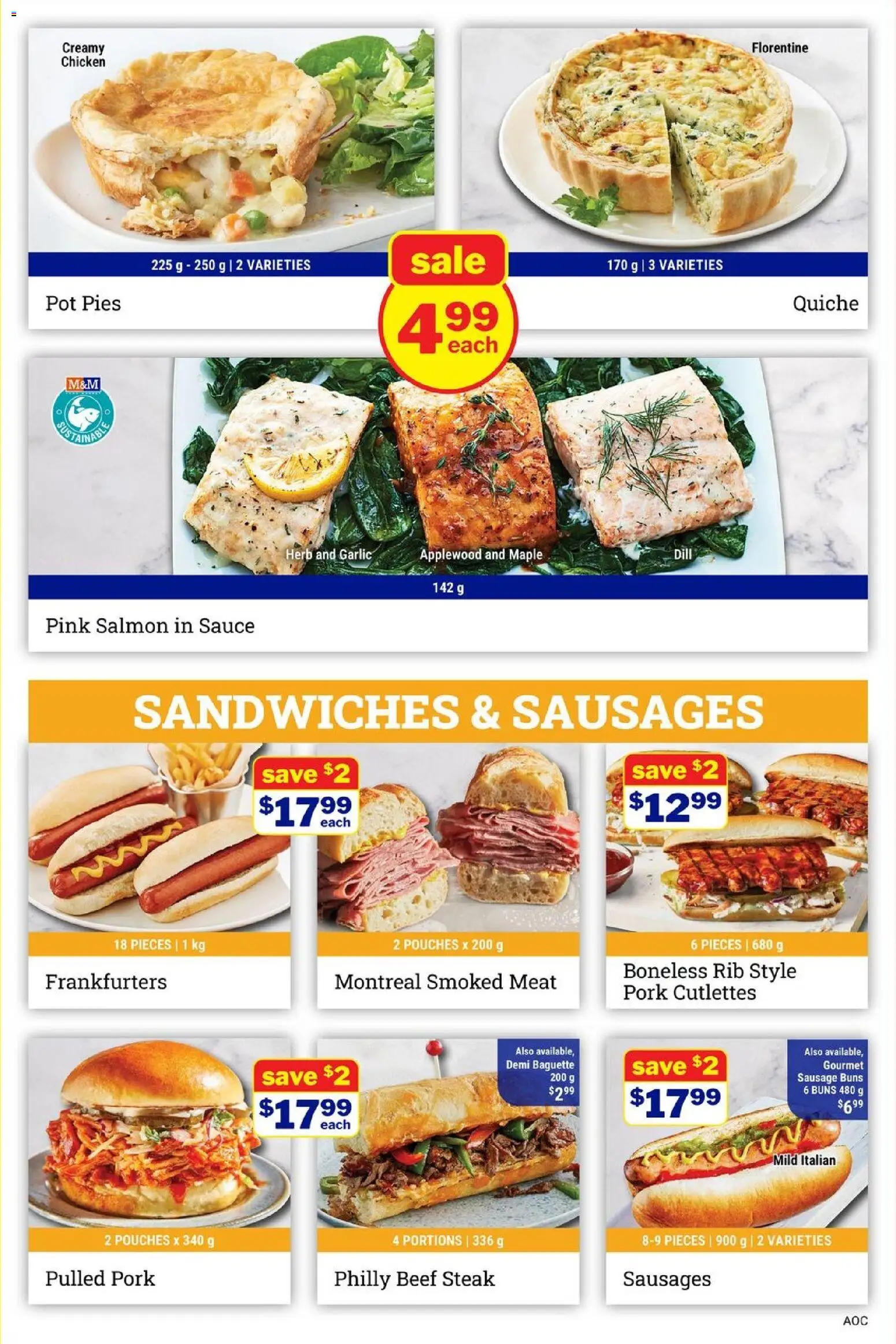 M&M Food Market flyer valid from 09.04.2026 | Page: 8 | Products: Beef, Chicken, Pork