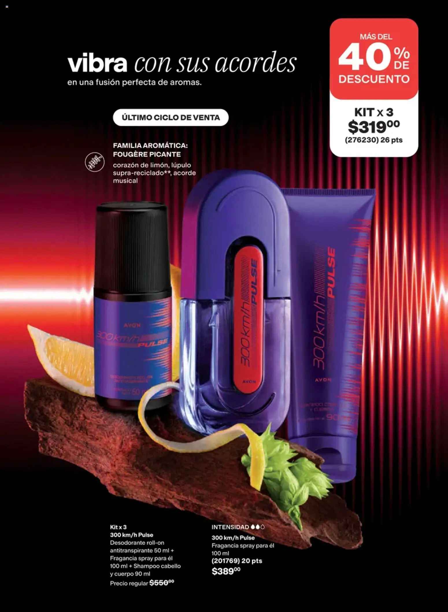 Nuevas ofertas de AVON válidas en toda la República Mexicana desde el 02/10/2026. ¡Encuentra las mejores ofertas en AVON campaña 15 2026! | Página: 79 | Productos: Desodorante, Antitranspirante, Shampoo, Fragancia