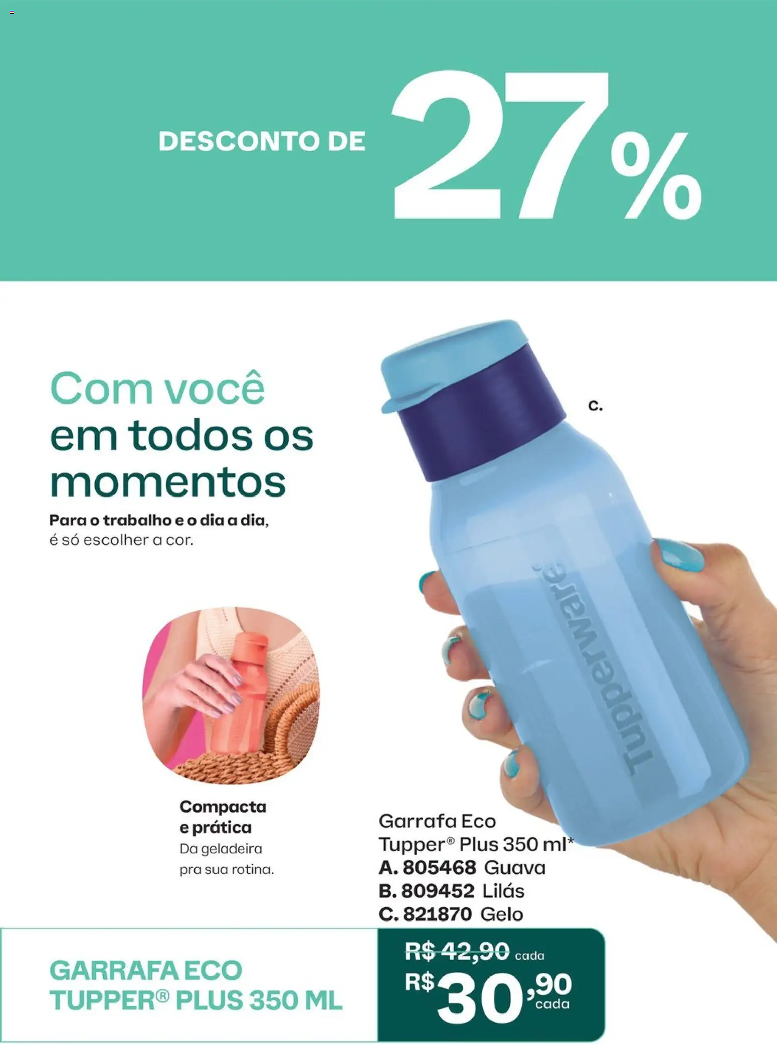 Tupperware Folheto - válido de 01/09/2026 | Página: 61 | Produtos: Geladeira, Gelo