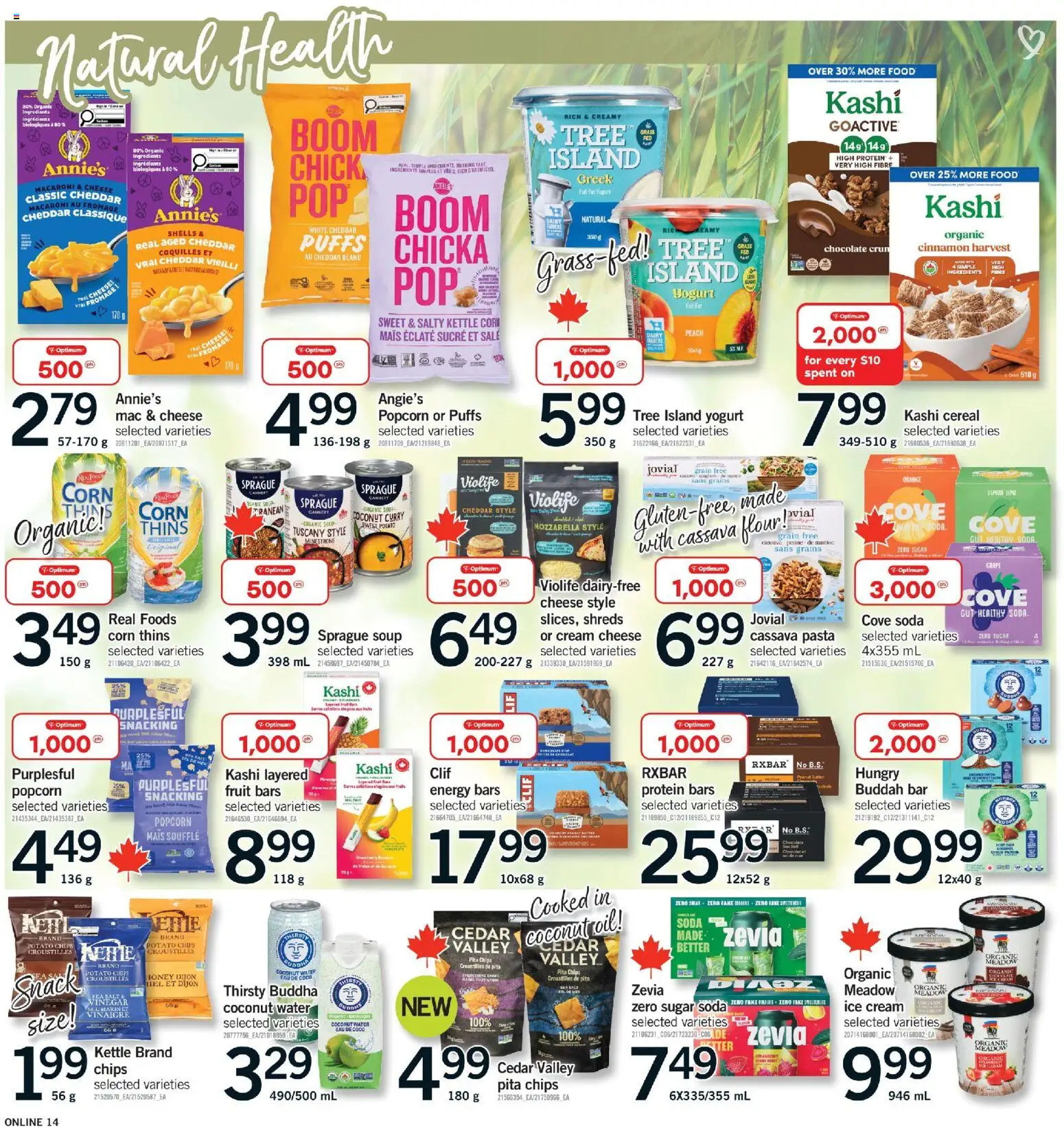 Fortinos flyer valid from Aug 27, 2026 | Page: 13 | Products: Pasta, Chips, Salt, Protein