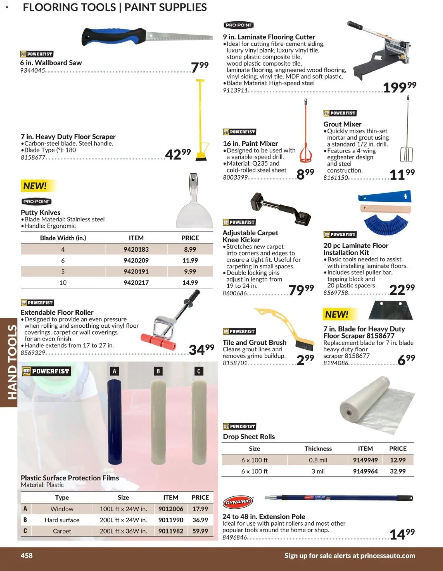 Princess Auto flyer valid from 21.04.2026 | Page: 68 | Products: PC, Cutter, Brush, Carpet