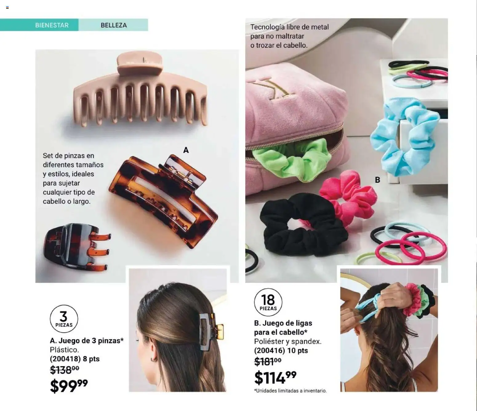Nuevas ofertas de AVON válidas en toda la República Mexicana desde el 21/08/2026. ¡Encuentra las mejores ofertas en AVON Casa & Estilo 13 2026! | Página: 128 | Productos: Juego