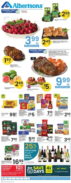 Preview of Albertsons weekly ads valid from 03.06.2026