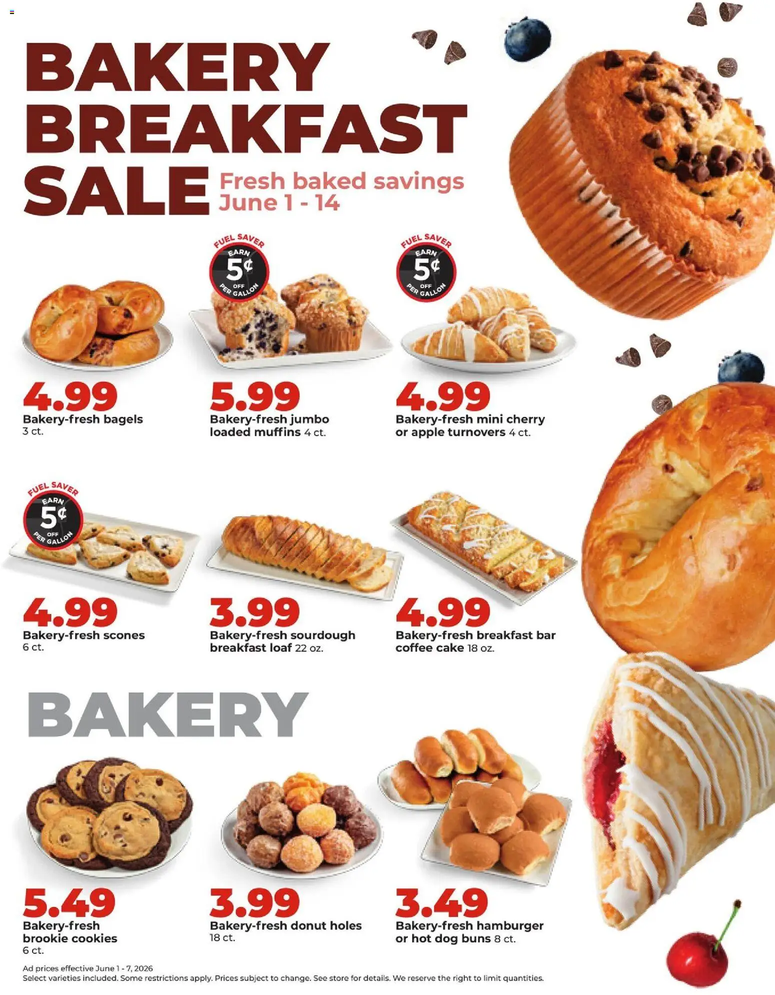 HyVee Weekly Ad - valid from 01.06.2026 | Page: 17 | Products: Bakery, Coffee, Cookies