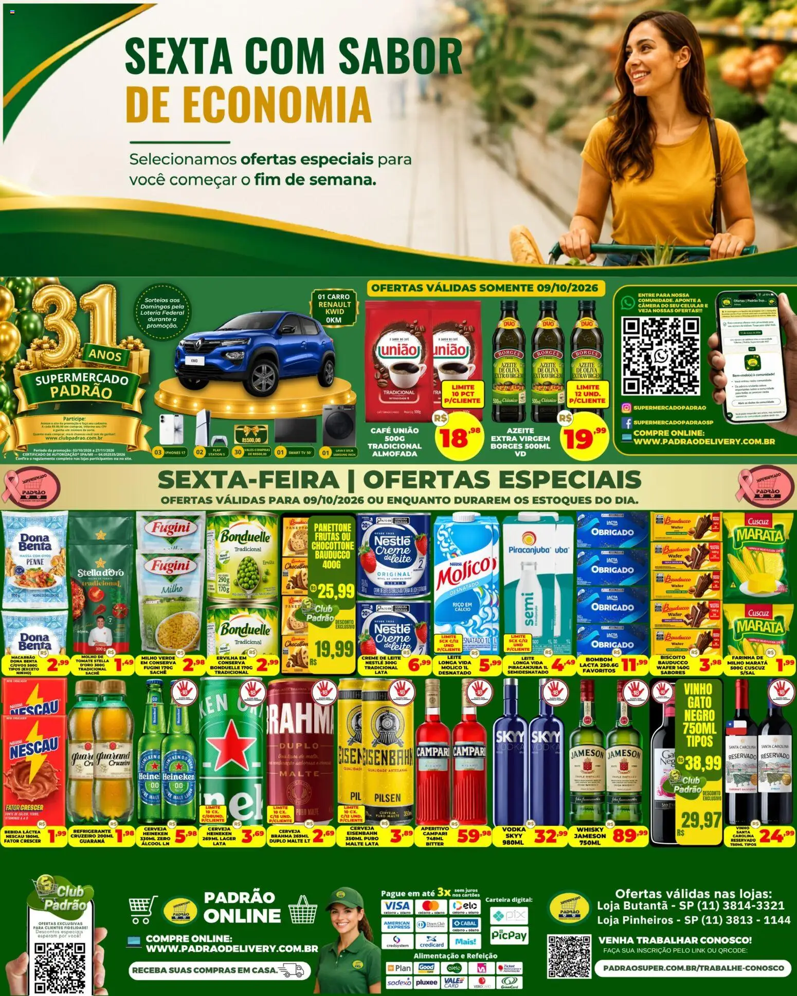 Supermercado Padrão Folheto - válido de 09/10/2026 | Página: 1