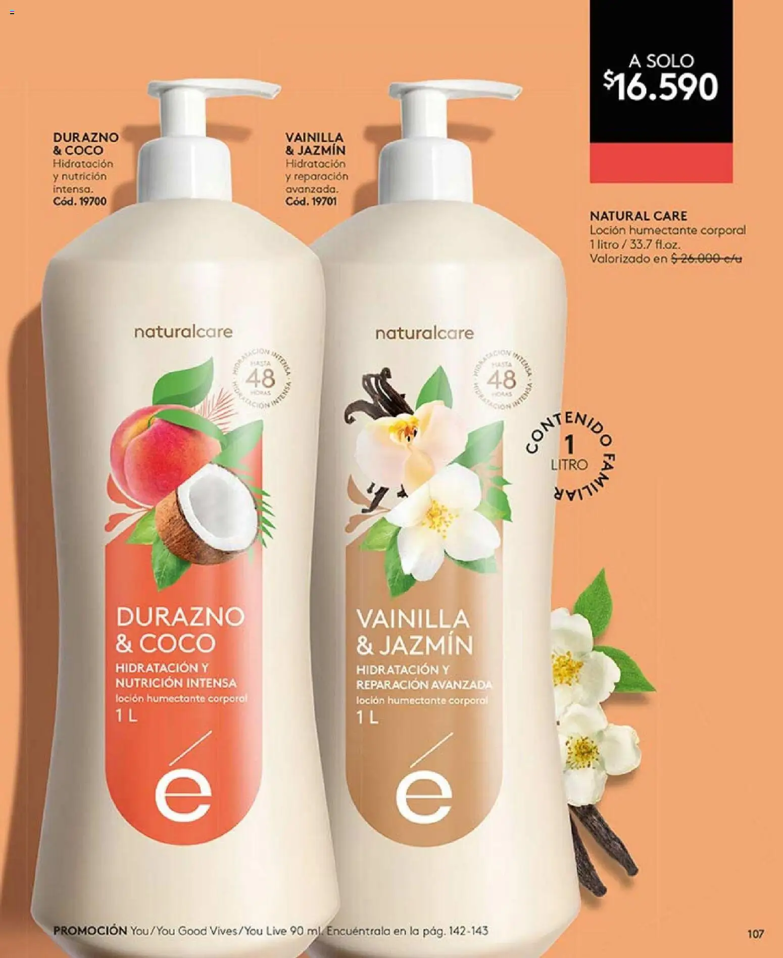 Catálogo Ésika Campaña 4 │ válido desde el 15.02.2026 | Página: 107 | Productos: Loción, Durazno, Pasta