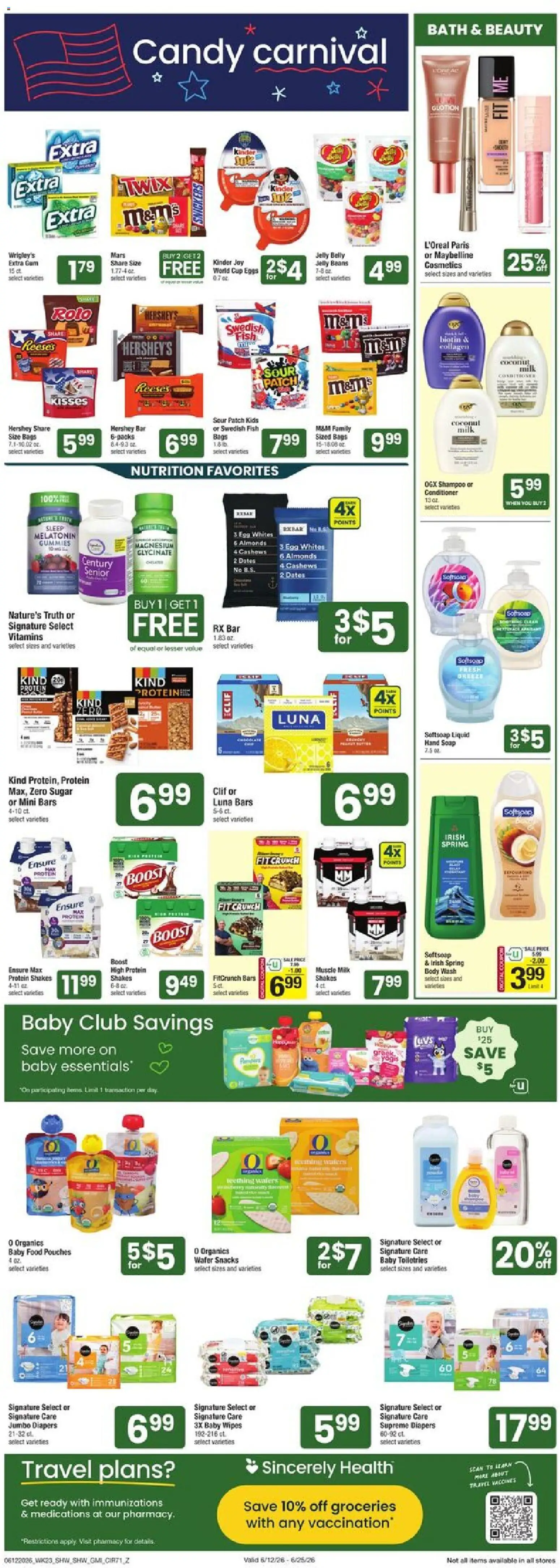 Shaw's Weekly Ad - NH - valid from 12.06.2026 | Page: 6 | Products: Magnesium, Bath, Conditioner, Body Wash
