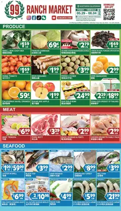 Preview of 99 Ranch Market weekly ads valid from 29.05.2026