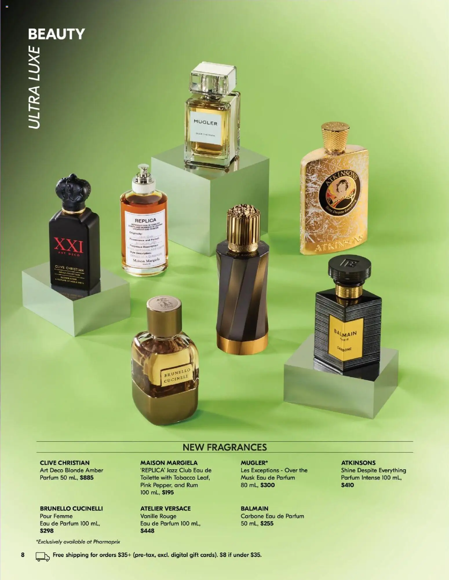 Pharmaprix flyer valid from 11.04.2026 | Page: 8 | Products: Fragrance, Eau de toilette, Toilette