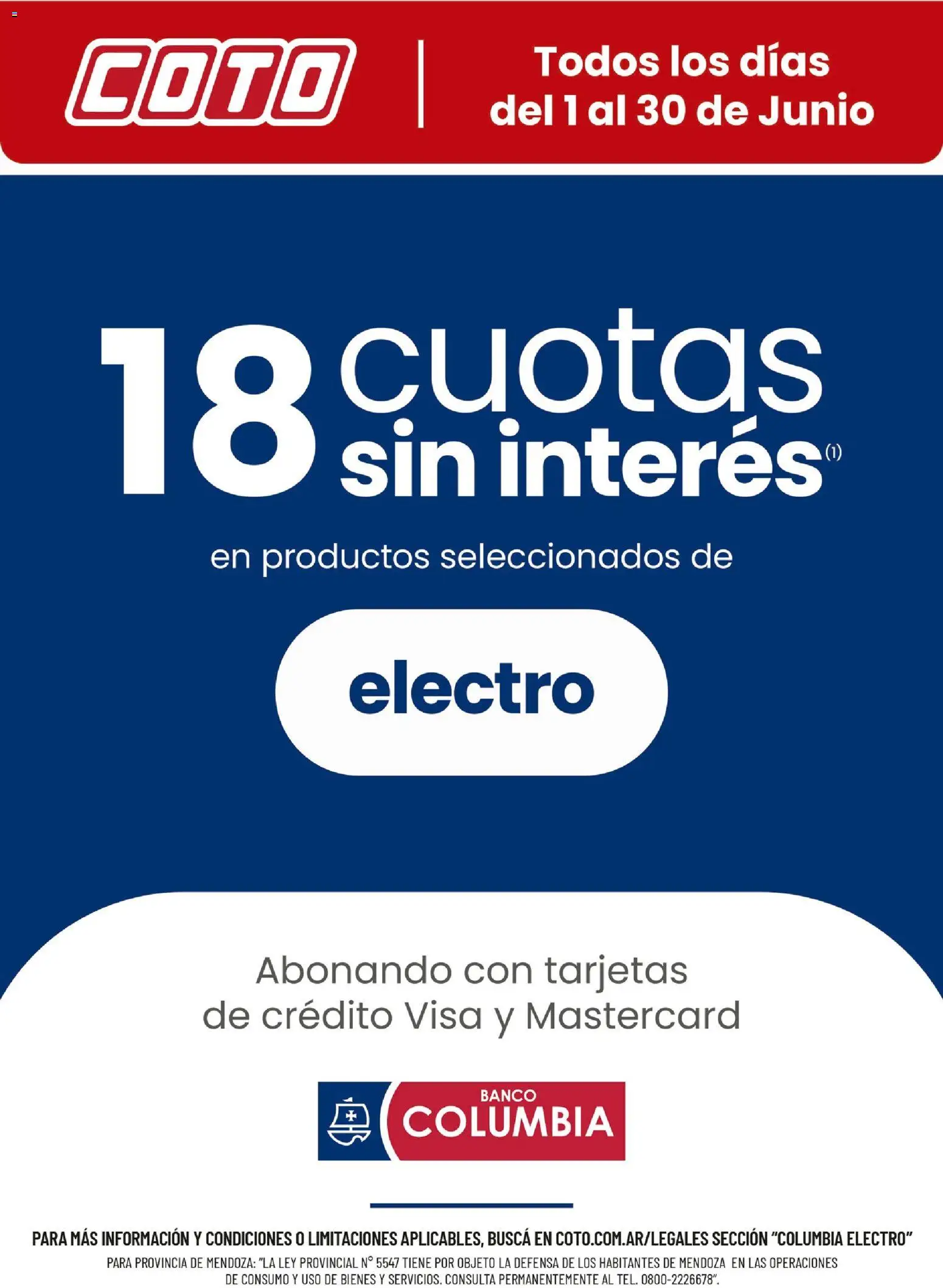 Coto - Columbia Electro Junio │ válido desde el 01.06.2026 | Página: 1