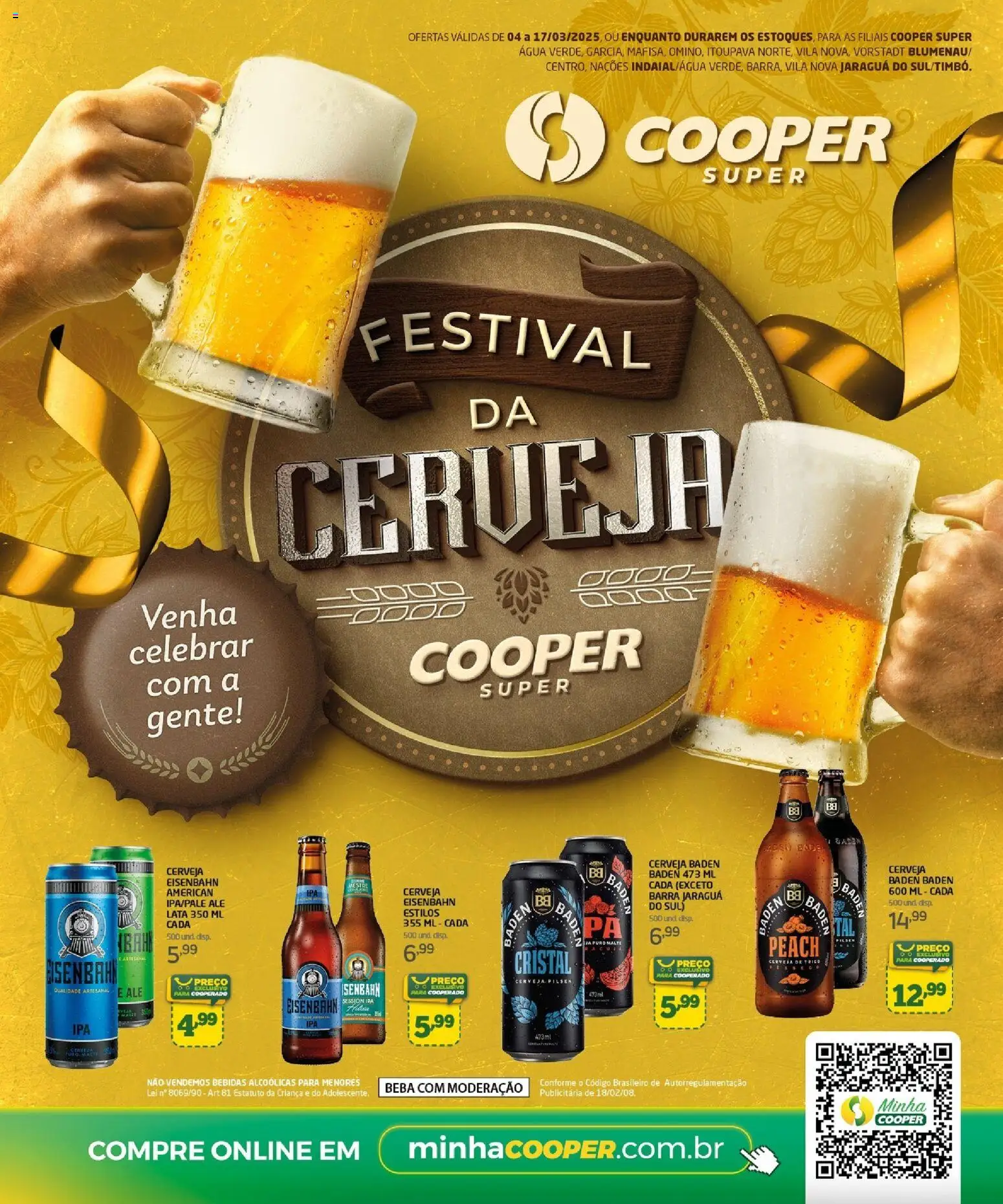 Cooper Folheto - válido de 04.03.2026 | Página: 2 | Produtos: Eisenbahn, Cerveja