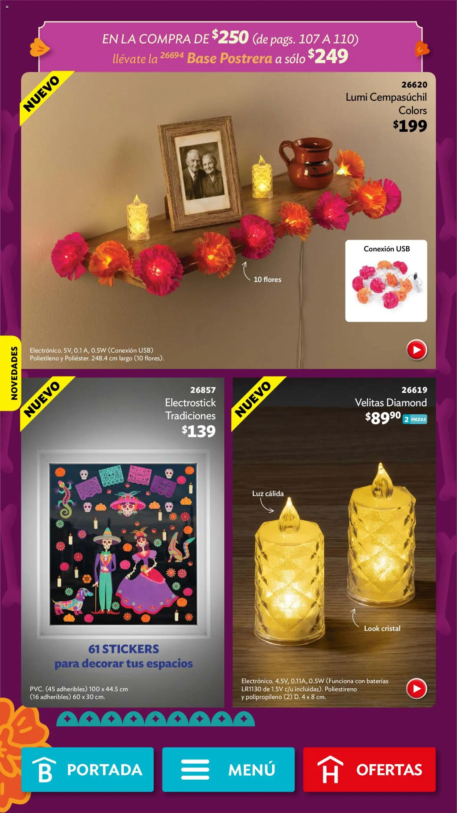 Nuevas ofertas de Betterware válidas en toda la República Mexicana desde el 28/09/2026. ¡Encuentra las mejores ofertas en Betterware campaña 10 2026! | Página: 108