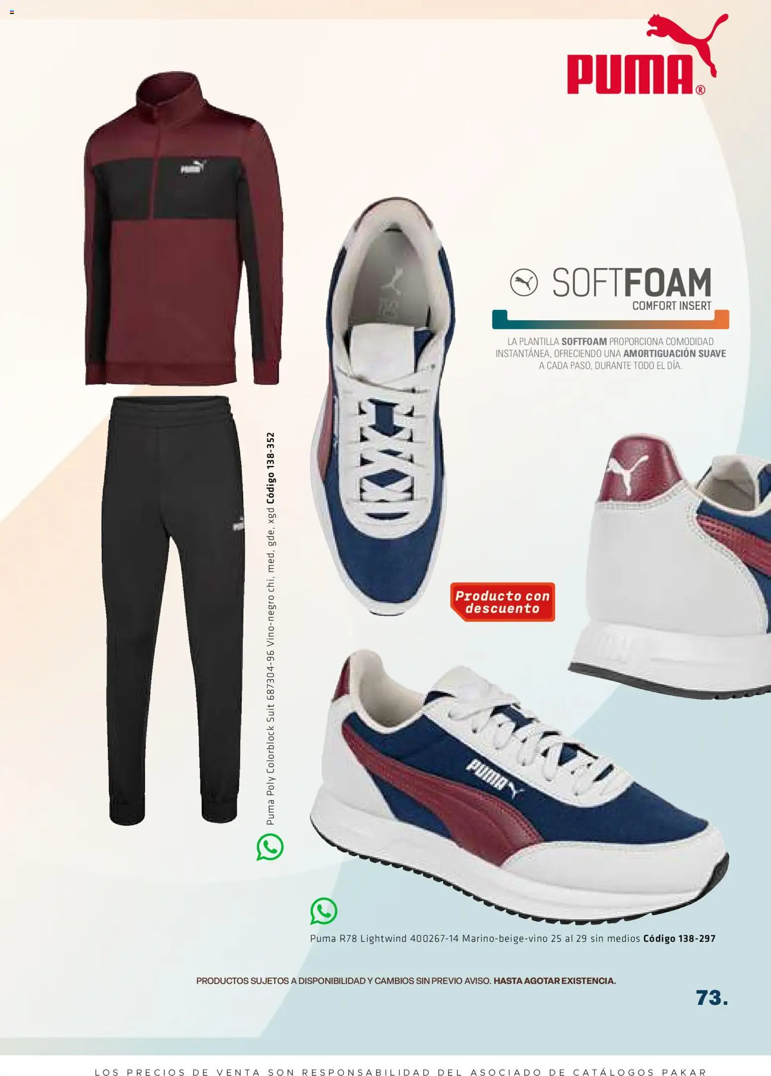 Nuevas ofertas de SC Pakar válidas en toda la República Mexicana desde el 28/08/2026. ¡Encuentra las mejores ofertas en SC Pakar catálogo Premium Men Tomo 2! | Página: 73