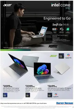 Preview of Harvey Norman Computers Smart Tech Smart Savings Digital Catalogue - valid from 19.05.2026 | Page: 5 | Products: Battery, Accessories, Pc, Laptop