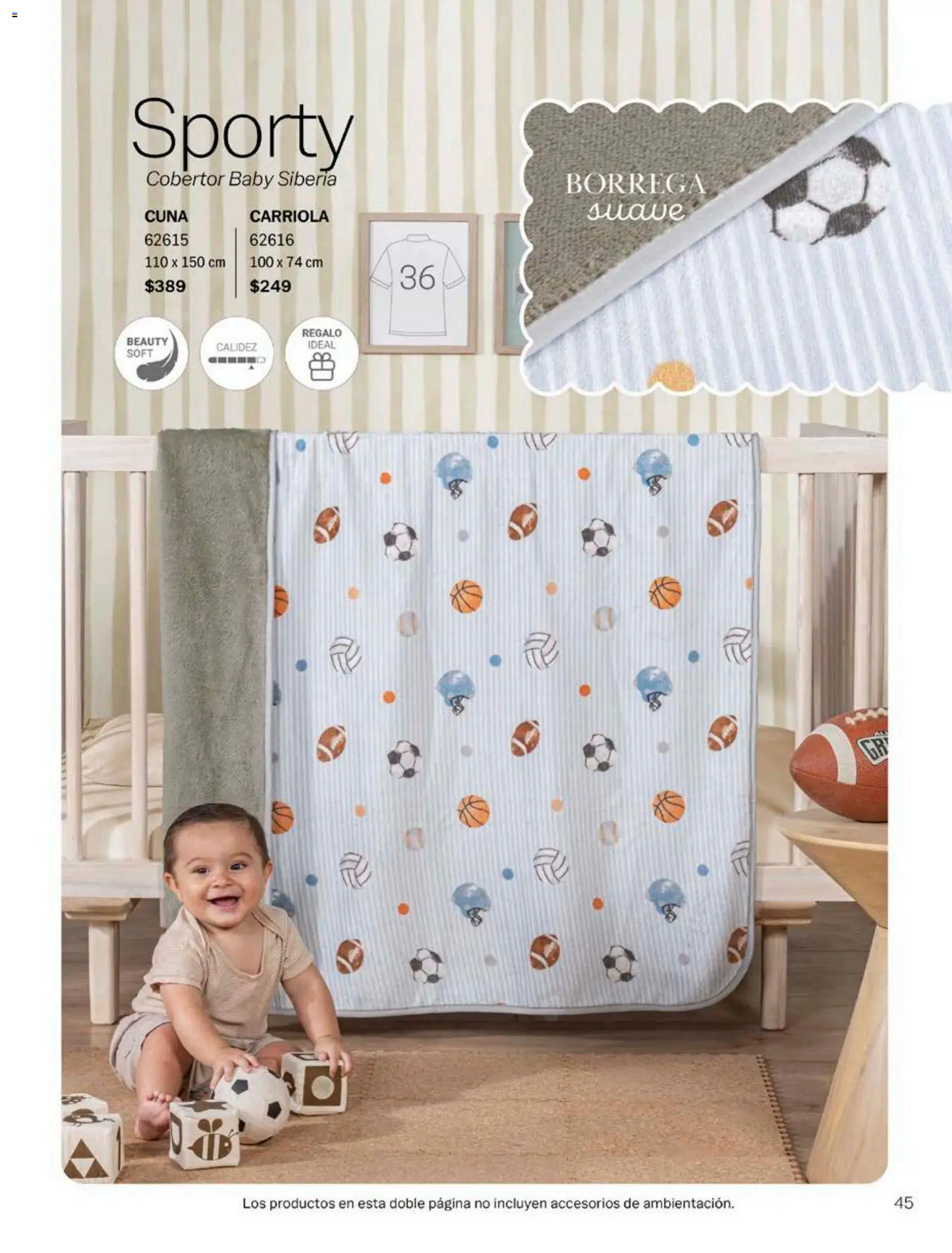Nuevas ofertas de Vianney válidas en toda la República Mexicana desde el 17/08/2026. ¡Encuentra las mejores ofertas en Vianney catálogo Bebé! | Página: 47 | Productos: Carriola, Cobertor, Cuna
