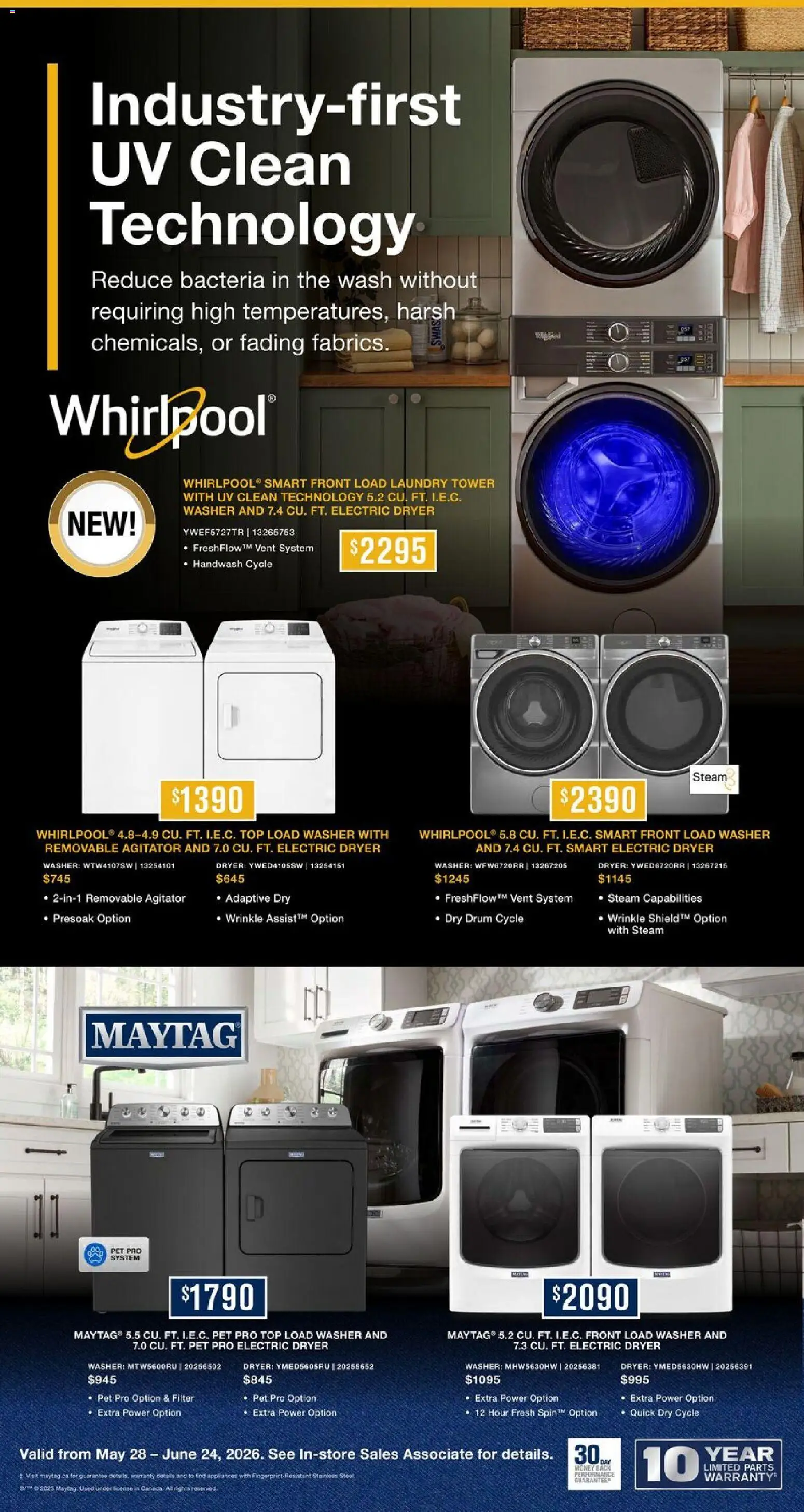 Leon's flyer valid from 11.06.2026 | Page: 8 | Products: Dryer
