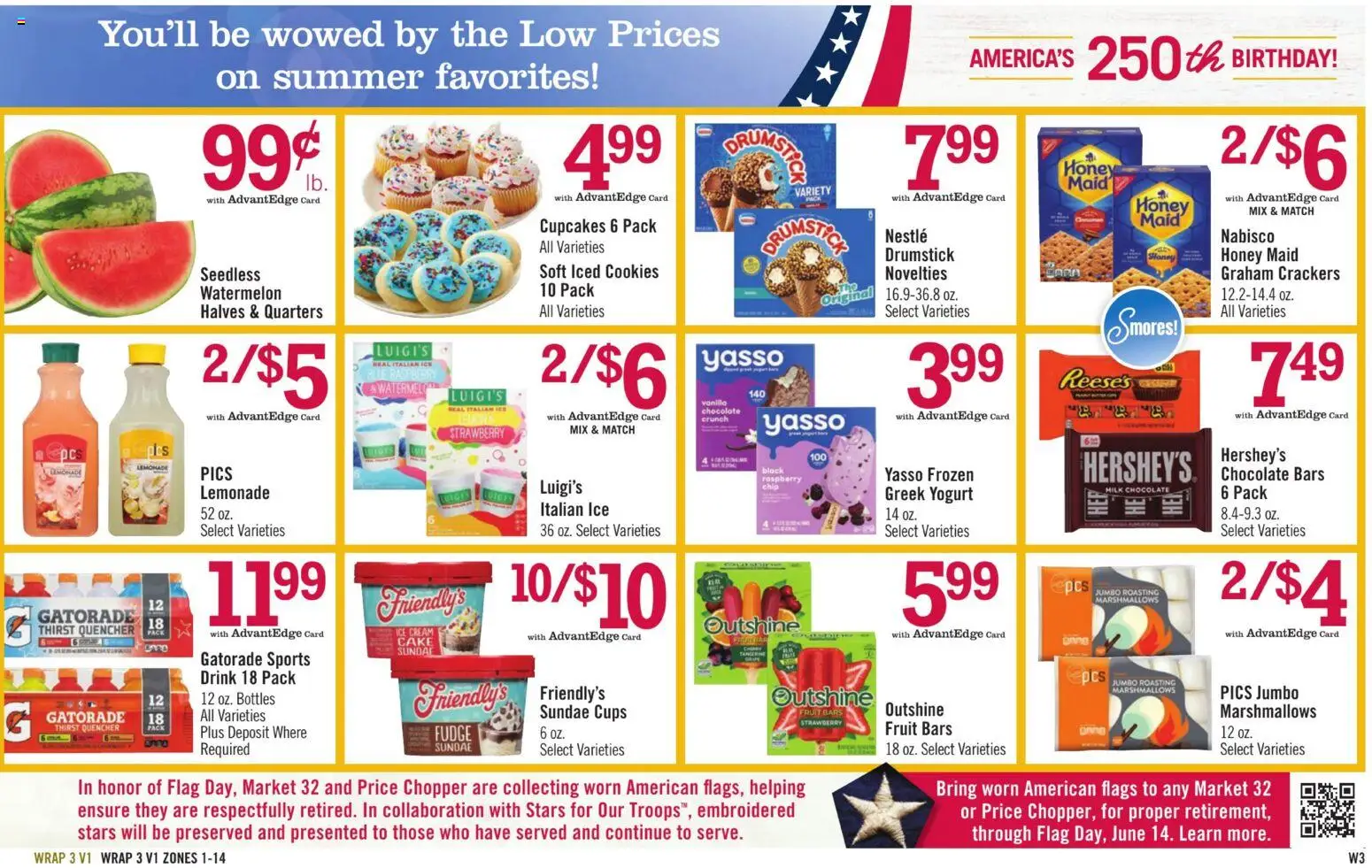 Price Chopper - Weekly Flyer - valid from 17.05.2026 | Page: 15 | Products: Chocolate, Cream, Watermelon, Raspberry