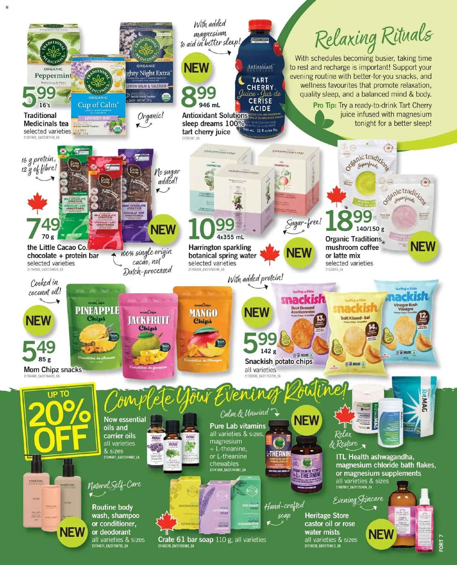 Fortinos flyer valid from Sep 17, 2026 | Page: 27 | Products: Coconut oil, Protein bar, Crisps, Snacks