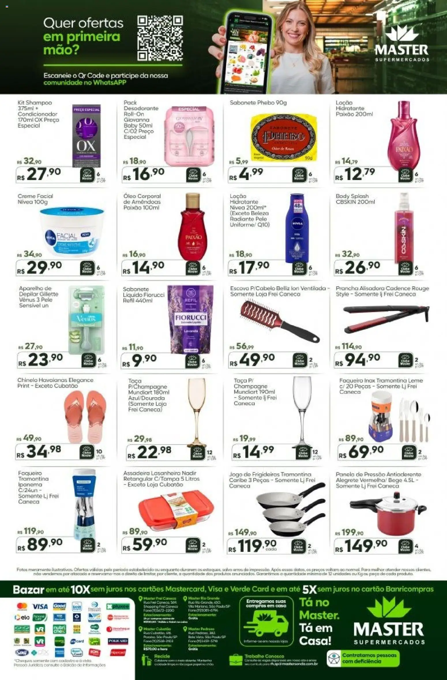 Master Folheto - válido de 04.05.2026 | Página: 2 | Produtos: Panela, Creme, Assadeira, Body