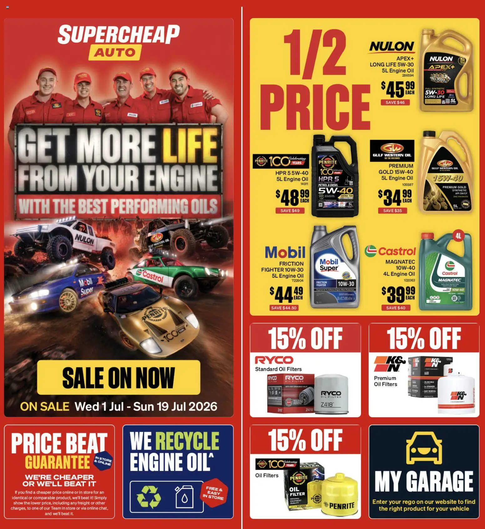Supercheap Auto automotive catalogue 