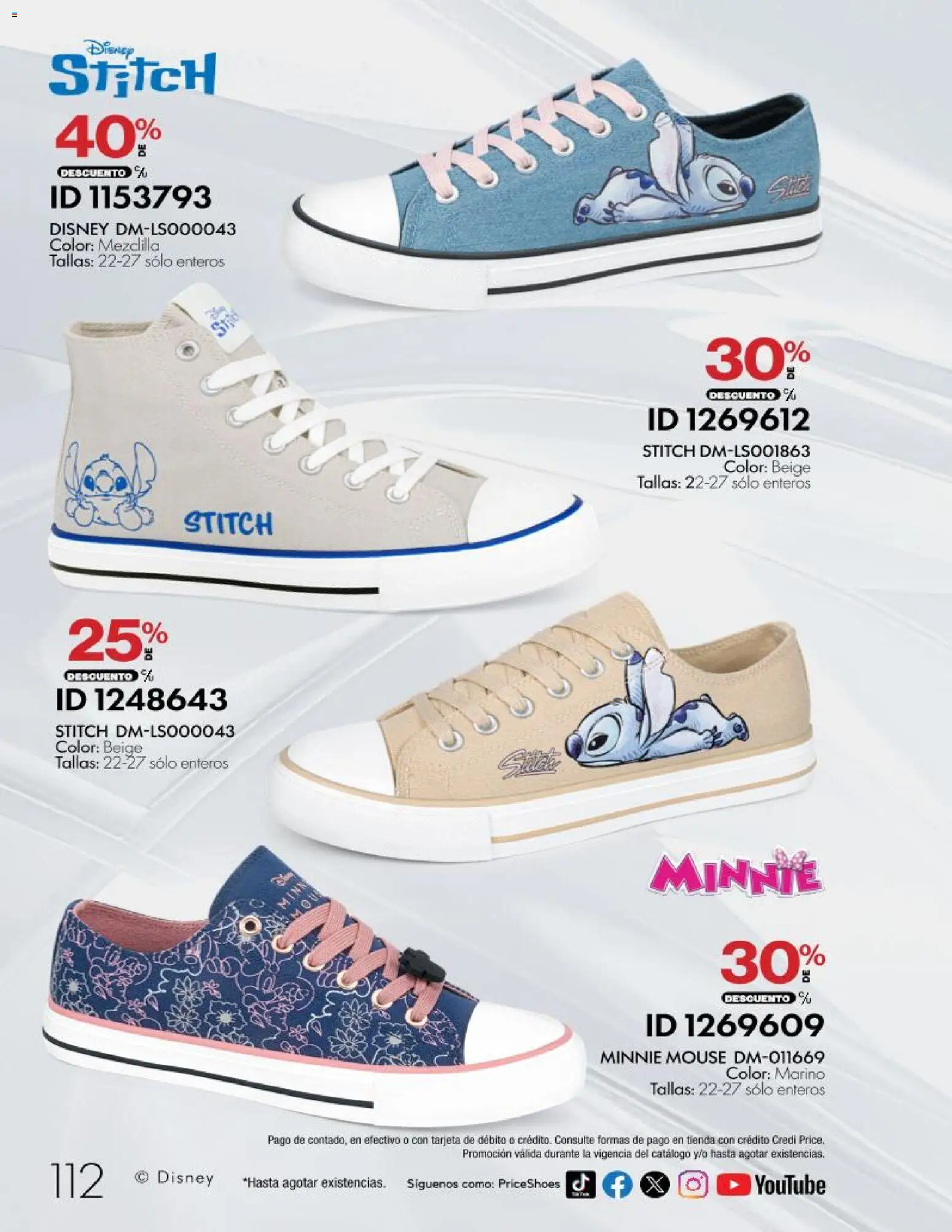 Nuevas ofertas de Price Shoes válidas en toda la República Mexicana desde el 28/10/2026. ¡Encuentra las mejores ofertas en Price Shoes catálogo 10 pagos sin intereses! | Página: 112