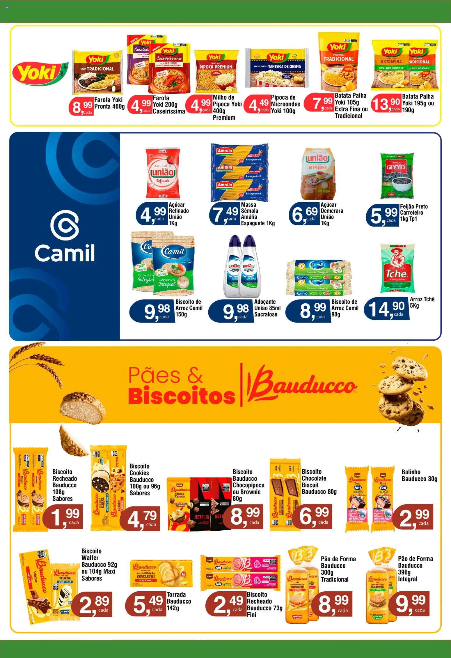 Royal Supermercados Folheto - válido de 15.06.2026 | Página: 8 | Produtos: Manteiga, Arroz, Massa, Batata palha