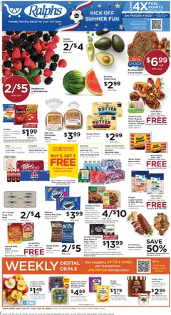 Preview of Ralphs weekly ads valid from 10.06.2026