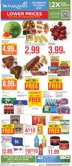 Preview of Mariano's weekly ads valid from 17.06.2026