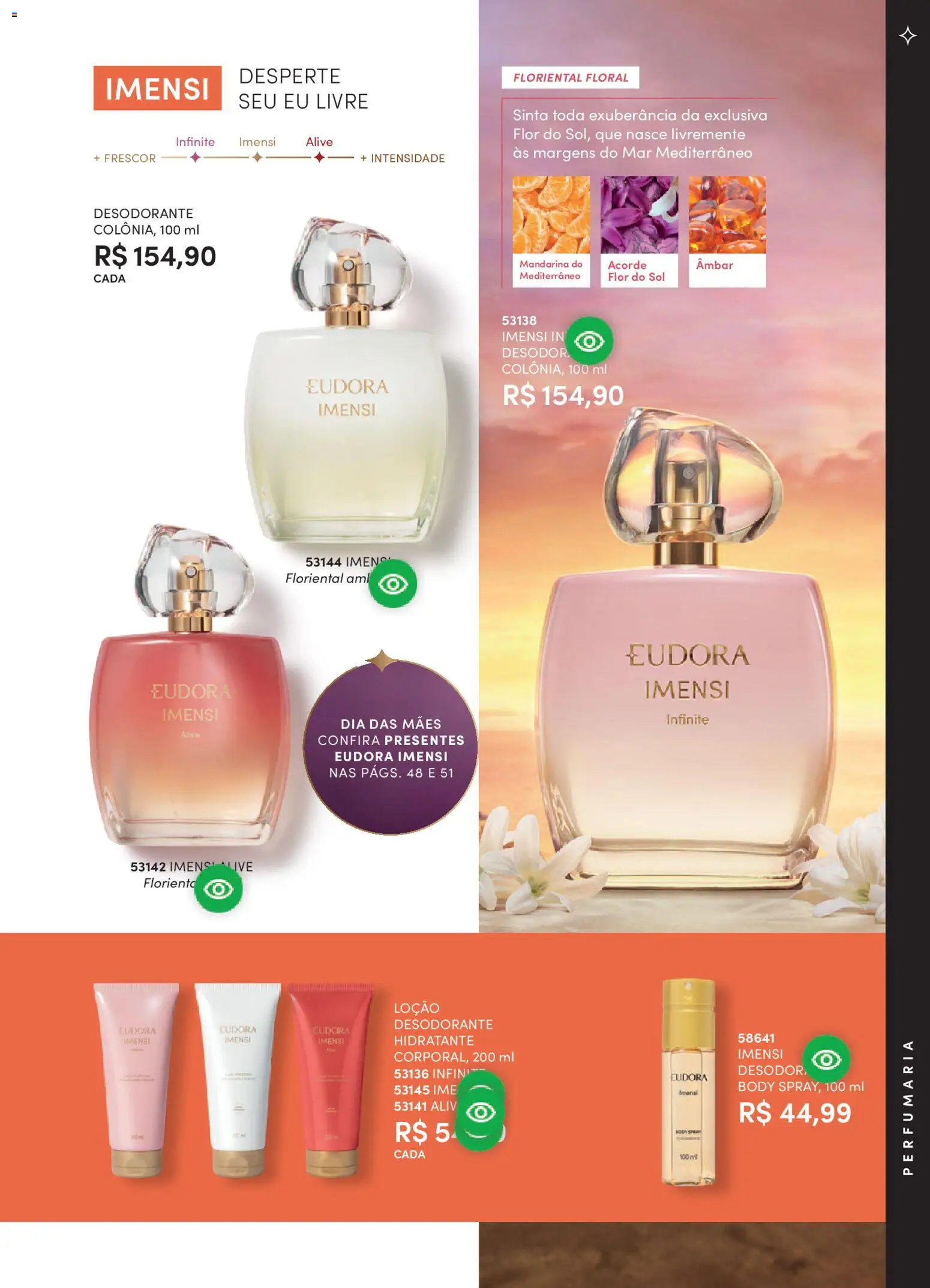 Eudora Folheto - válido de 01.04.2026 | Página: 107 | Produtos: Desodorante, Body