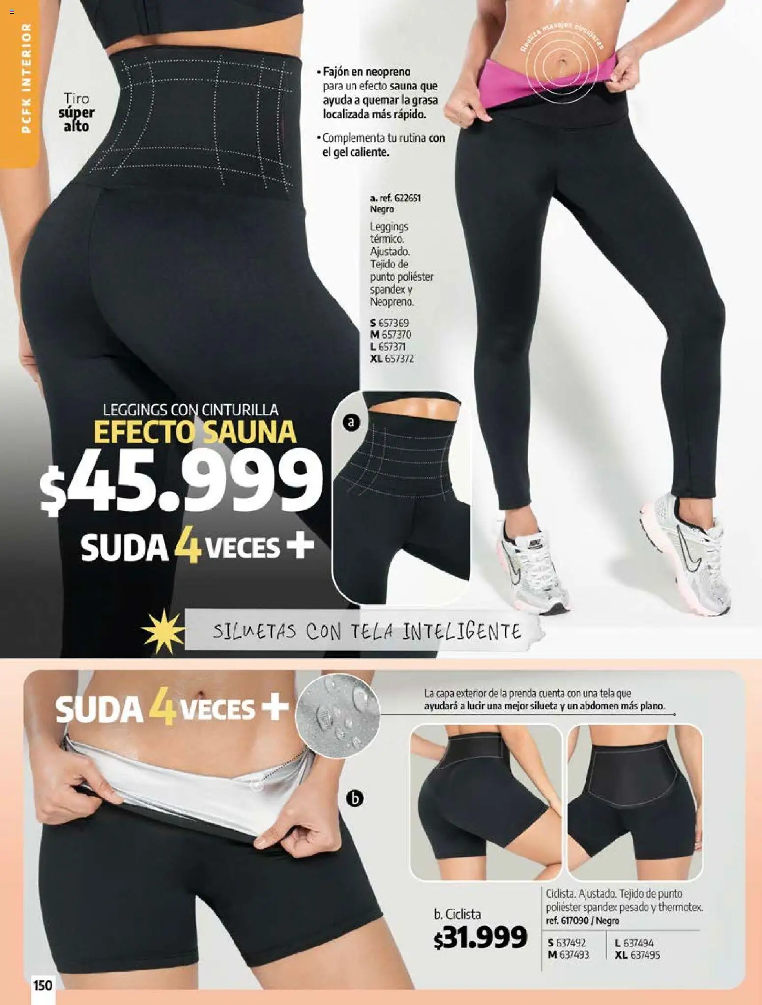 Pacifika revista - valida desde el 18/10/2026 | Página: 150 | Productos: Leggings